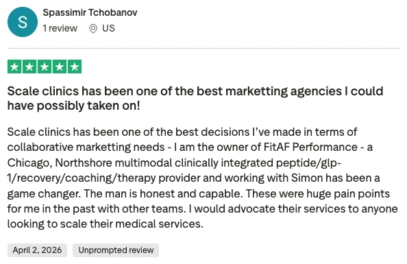 Trustpilot review from Spassimir Tchobanov, rated 5 out of 5.